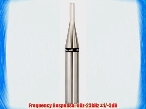 Earthworks M23 Omnidirectional High Definition Measurement Microphone 9Hz-23kHz Frequency Response