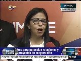 Delcy Rodríguez: Celac rechazó injerencia de EEUU sobre Venezuela