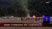 Veraneantes registraron imágenes de mini tornado en playa del Lago Caburgua - CHV Noticias