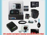 GoPro HERO3  Black Edition Camera Bundle   Sony 16GB Class 10 Micro SDHC R40 Memory Card