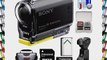 Sony Action Cam HDR-AS20 Wi-Fi 1080p HD Video Camera Camcorder with 32GB Card   Handlebar Bike
