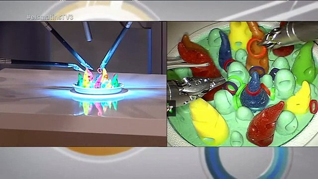 TV3 - Els Matins - Un robot Da Vinci al plató d' Els matins