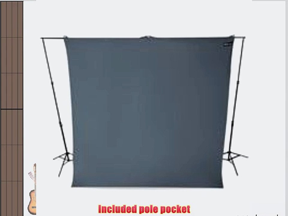 Westcott 9' x 10' Neutral Gray Wrinkle Resistant Backdrop