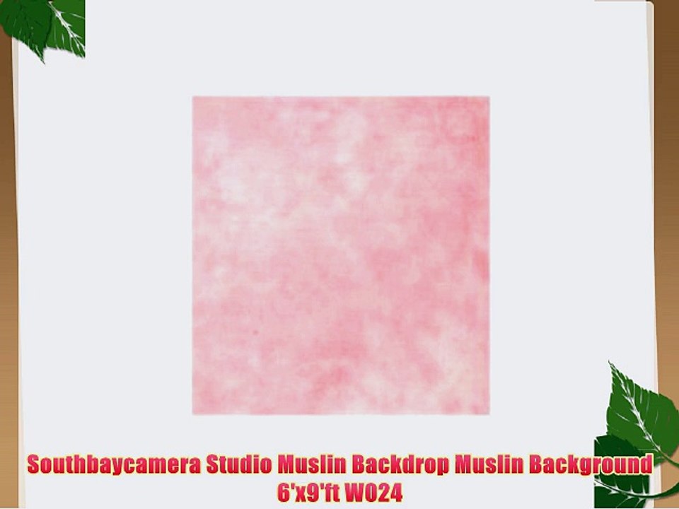 Southbaycamera Studio Muslin Backdrop Muslin Background 6'x9'ft W024