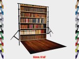 PRINTED books PHOTOGRAPHY BACKGROUND AND FLOOR DROP BACKDROP COMBO COMBO106 BOTH ITEMS a 5'x6'