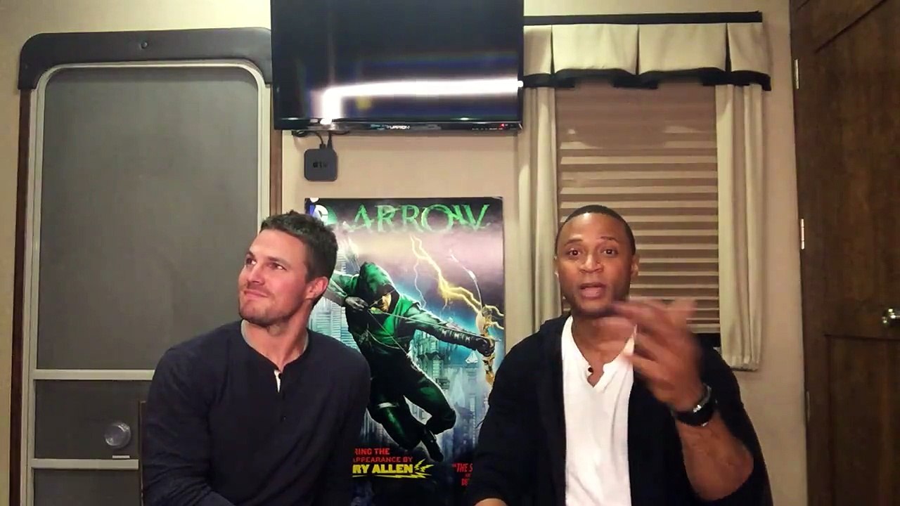 Stephen Amell - I'm joined by my good buddy Mr. David Ramsey
