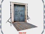 PRINTED PHOTOGRAPHY BACKGROUND AND FLOOR DROP BACKDROP COMBO COMBO113 BOTH ITEMS a 5'x6' Titanium