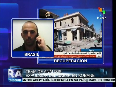 Kurdos turcos contribuyeron a frenar avance de EI en Kobane: experto