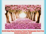 5ft X7ft Vinyl Photo Backdrop Printed Photography Floral Tree Scenery Backdrop D-1647