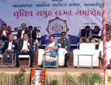 Anandiben Patel at Mass Marriage in Bhavnagar for Patidar Community