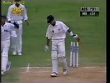 RARE Harbhajan Singh FIRST WICKET IN TEST CRICKET!!! Greg Blewett the victim