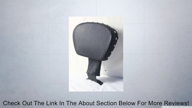 Harley HD Fatboy Heritage Softail Adjustable Rider Driver Stud Backrest(2007-2014) Review