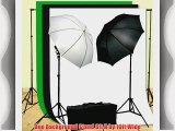 Fancierstudio Lighting Kit 800 Watt 3 x Muslin Backdrop 10'x10' Background Stand Light Kit