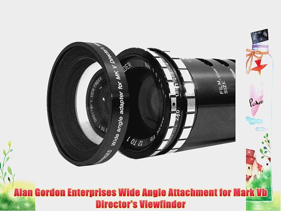Alan Gordon Enterprises Wide Angle Attachment for Mark Vb Director's Viewfinder