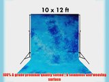 LimoStudio 10 X 12 Ft Photo Studio Hand Dyed Sky Blue Muslin Backdrop Backgrounds AGG1339