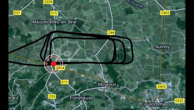 Vol local Lognes / Coulommiers en TB9