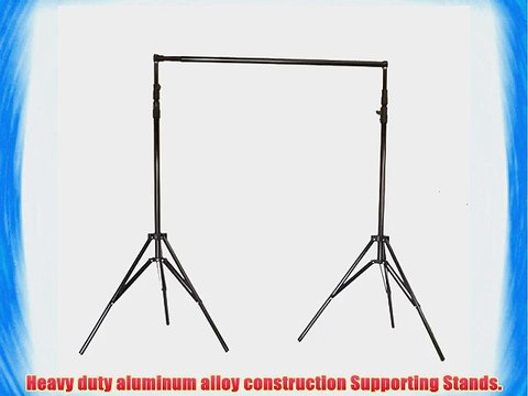 Neewer Photo Studio Backdrop Support System Background Stand 2.6M X 3M/8.5ft X 10ft Kit with