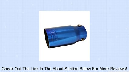 DC Sports EX-1022 Metallic Blue Round Exhaust  Tip Review