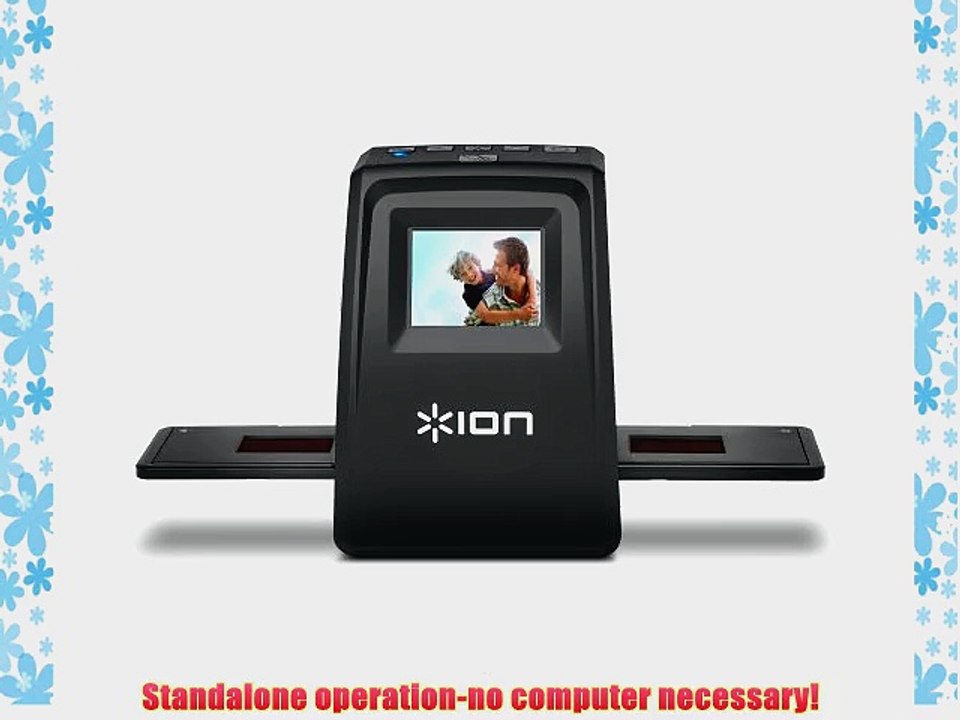 ION Film 2 SD Plus Hi-Res 35mm Slide and Negative Scanner with SD card