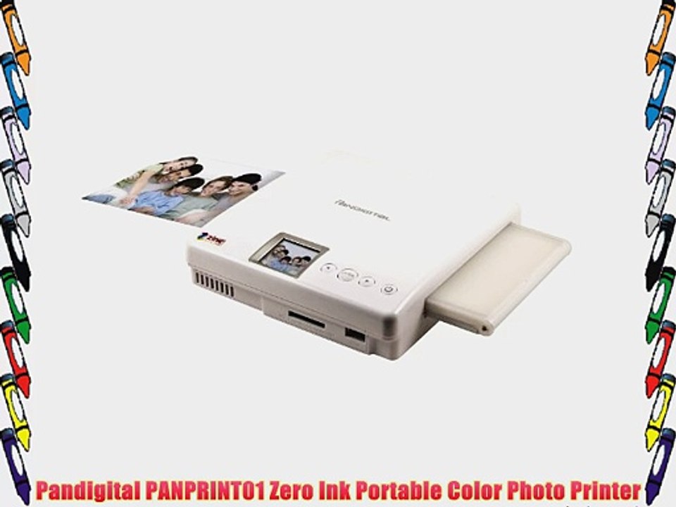 Pandigital PANPRINT01 Zero Ink Portable Color Photo Printer