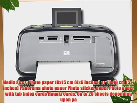 HP Photosmart A617 Compact Photo Printer