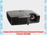 Optoma TX631-3D XGA 3500 Lumen 3D Ready DLP Network Projector with HDMI