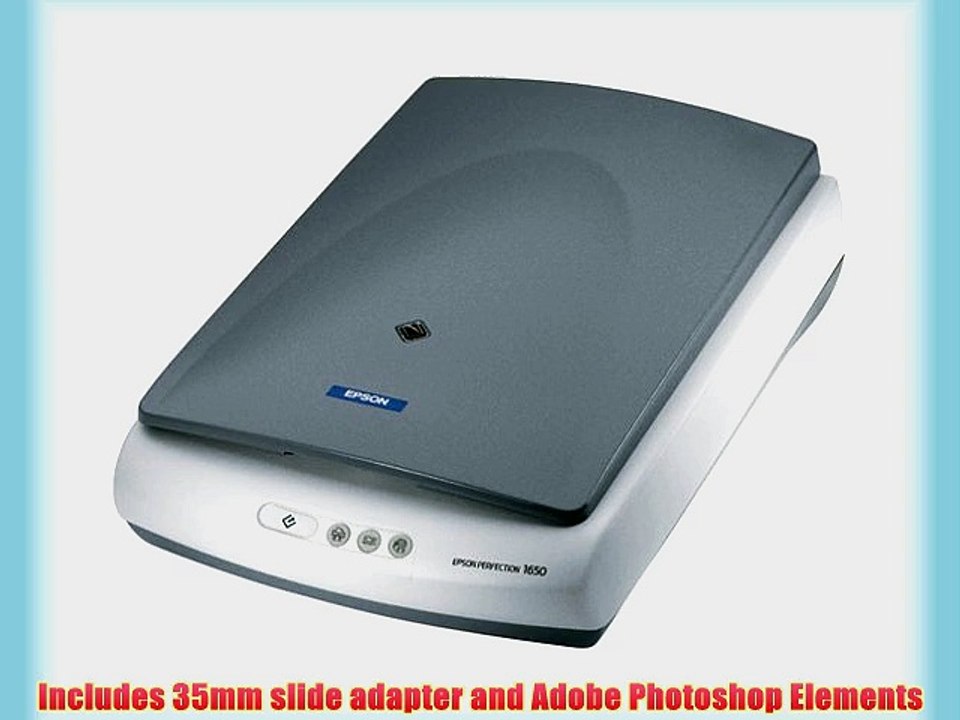 Epson Perfection 1650 Photo Flatbed Scanner