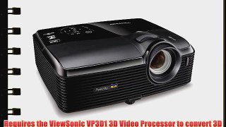 ViewSonic PRO8450W WXGA DLP Projector - 120Hz/3D Ready 4500 Lumens 3000:1 DCR 1.5x Optical
