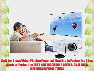 Aketek? Mini Multimedia LCD Image System Home LED Digital Projector 60 Cinema Theater PC Laptop