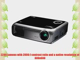 Optoma EP721 SVGA 2200-Lumens DLP Multimedia Data Projector