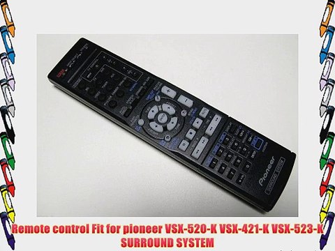 Remote control Fit for pioneer VSX-520-K VSX-421-K VSX-523-K SURROUND SYSTEM