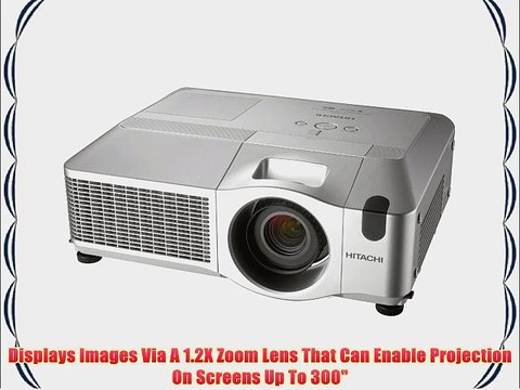 Hitachi CP-X605 4000 Lumens Projector with Built-In Speakers