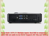 ViewSonic PJD5223 XGA DLP Projector - 2700 Lumens 3000:1 DCR 120Hz/3D Ready Speaker