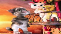 Tom Loves Angela ! Cartoons for children movie babies _ Kids Animals playing