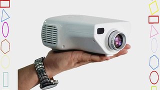 Amcctvshop High Quality Portable Mini 1080p Hd Multimedia LED Projector Home Cinema Video Support
