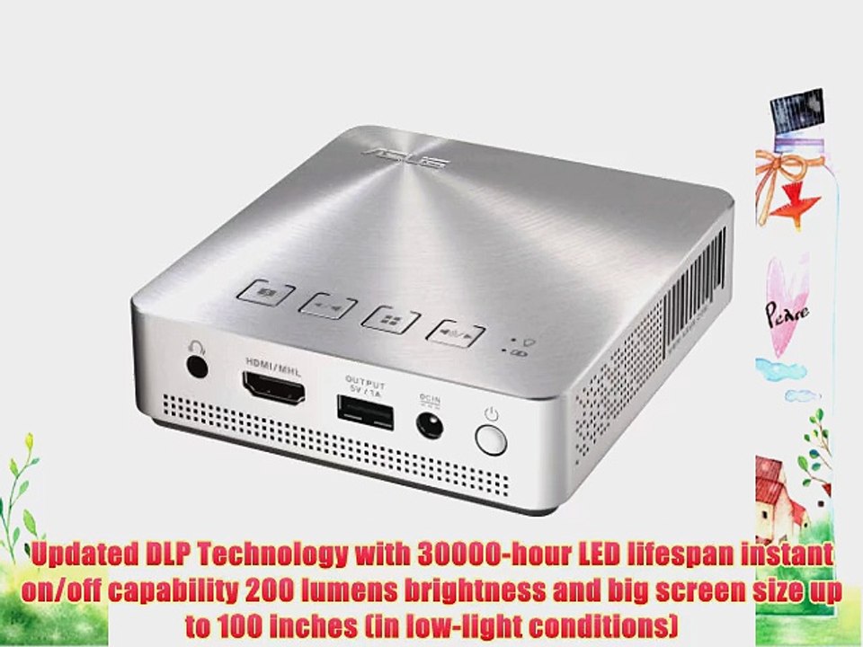 ASUS S1 LED Projector 200 Lumens