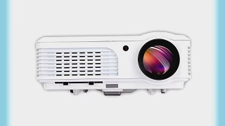 EUG X660S  Portable Multimedia 3D HD 1080P Home Office LED Projector Image Video System 2800