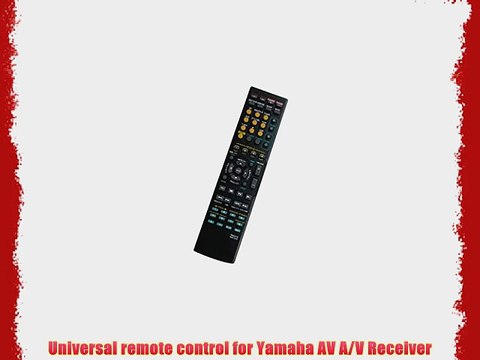 General Replacement Remote Control For Yamaha RX-V861 RX-V663 HTR-5850 7.1 Channel AV A/V Receiver