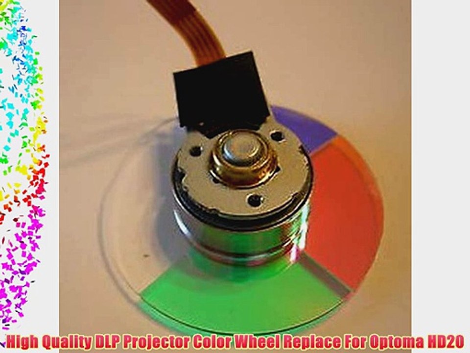 High Quality DLP Projector Color Wheel Replace For Optoma HD20
