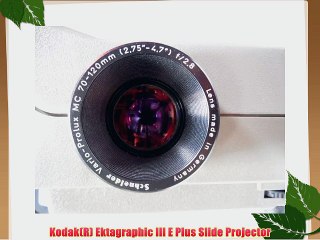 Kodak(R) Ektagraphic III E Plus Slide Projector