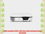 Epson EX3212 Projector (Portable SVGA 3LCD 2800 lumens color brightness 2800 lumens white brightness