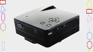 Multimedia LED Projector with VGA Port HDMI AV-IN from ExpressPanda | Mini Projector for Laptop