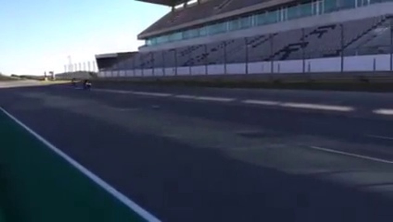 Ducati Panigale 290 km/h en bout de ligne droite, ça dépote !