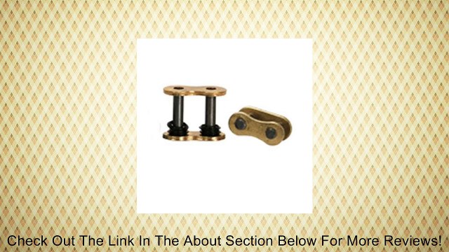 RK GB 525 XSO GOLD RIVET CONNECTING MASTER LINK (GB527XSO) Review