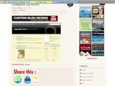How To Install A Wordpress Theme Through cPanel HD Movies Full Tutorial