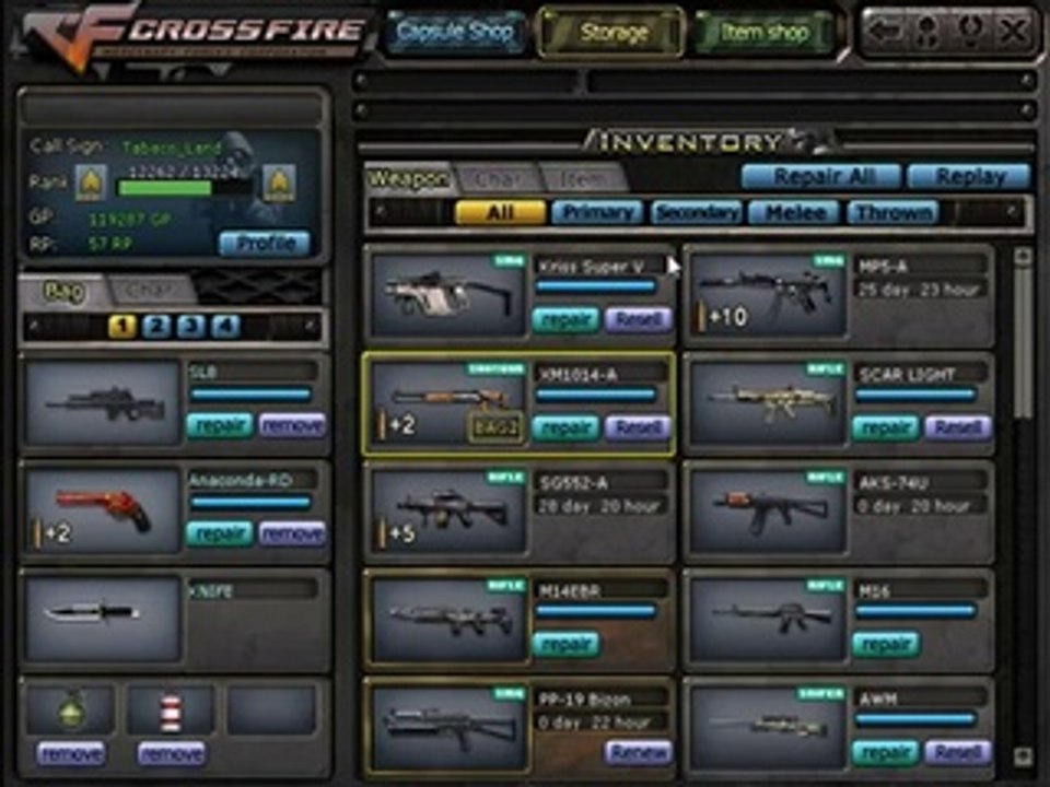 Buy Sell Accounts - crossfire (eu) account for sale 70euros ..70euro