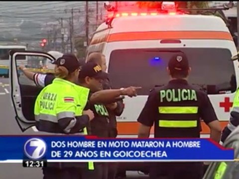 Homicidios desde motocicletas complican las investigaciones policiales