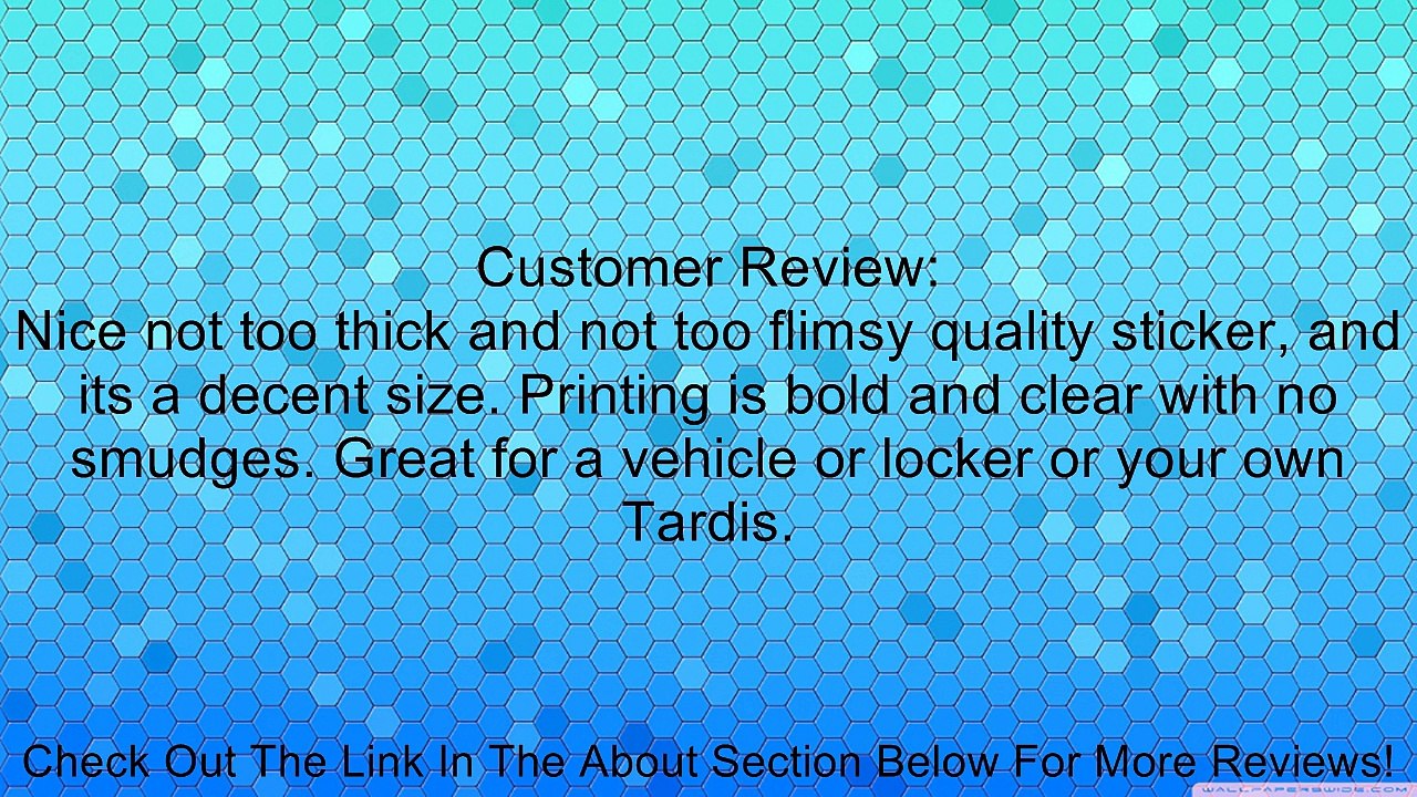 St John Ambulance - Circle - Black - Window Bumper Locker Sticker Review