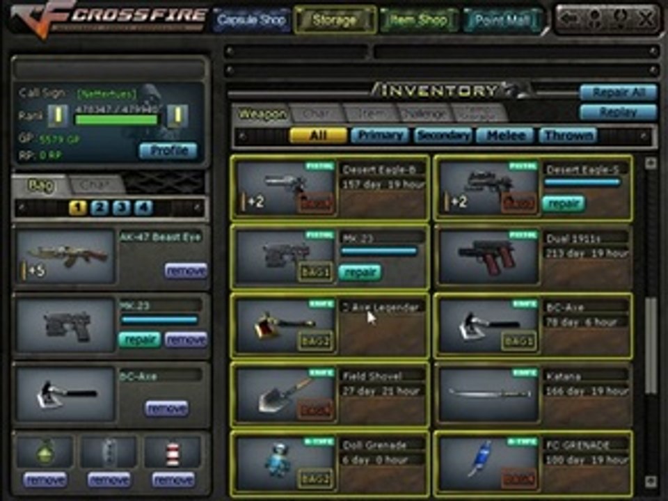 Buy Sell Accounts - Crossfire Account zu Verkaufen!
