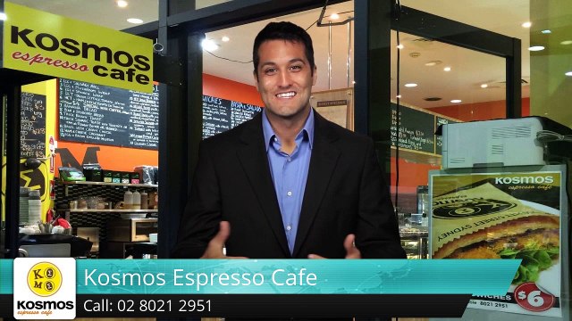 Kosmos Espresso Cafe Sydney Outstanding 5 Star Review by John F.